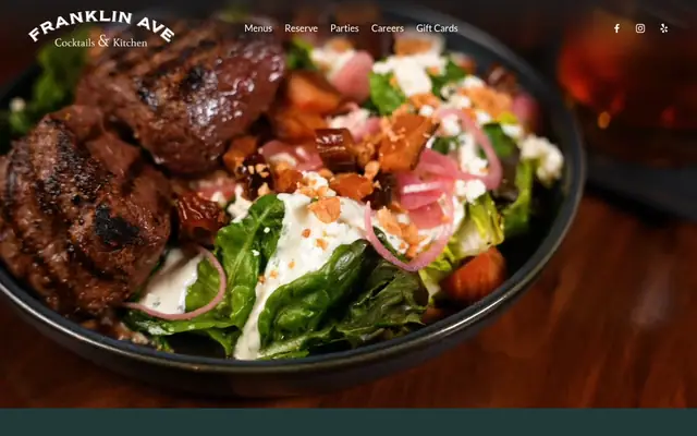 Homepage of Franklin Avenue