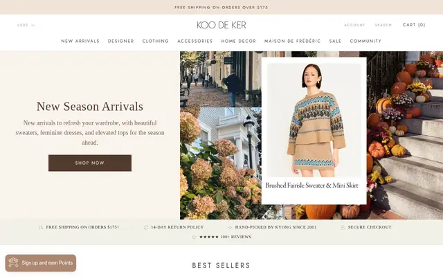 Homepage of Koo De Ker
