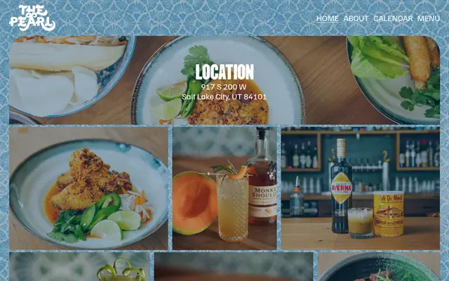 Homepage of The Pearl