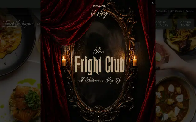 Homepage of Varley