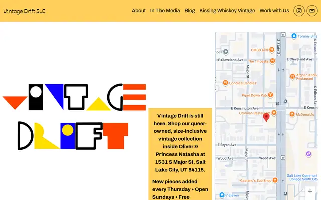 Homepage of Vintage Drift SLC