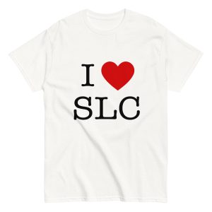 I ❤️ SLC – Classic Street Tee (White)