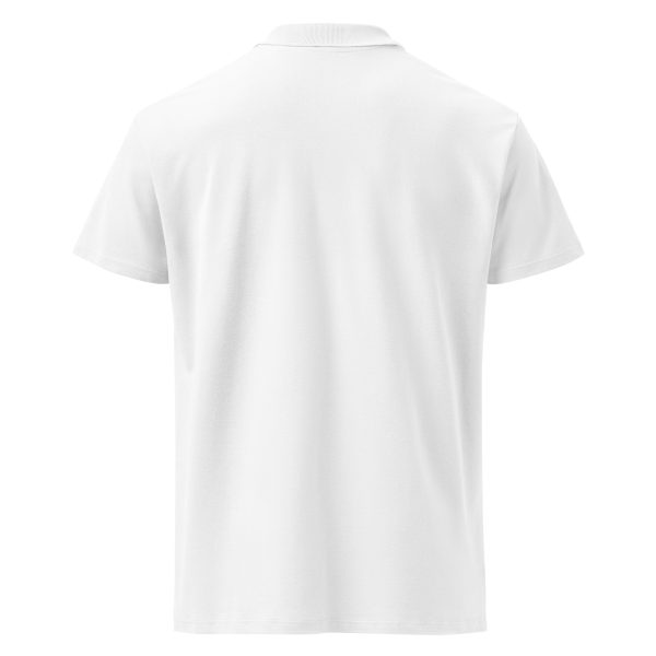 I ❤️ SLC – Classic Cotton Polo (White) - Image 3