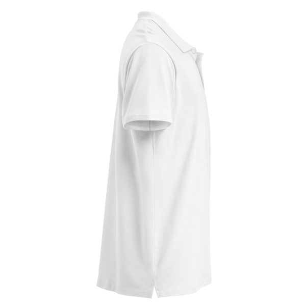 I ❤️ SLC – Classic Cotton Polo (White) - Image 5