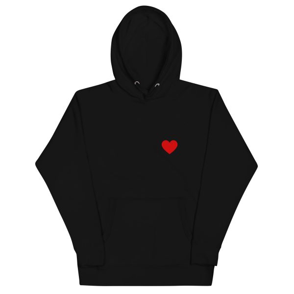 I Heart Salt Lake City Black Unisex Hoodie - Image 3